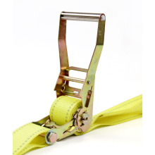 Polyester Ratchet Strap with double J hook